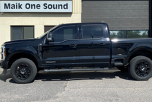 2025 Ford F-250 with professional window tint in North Bay